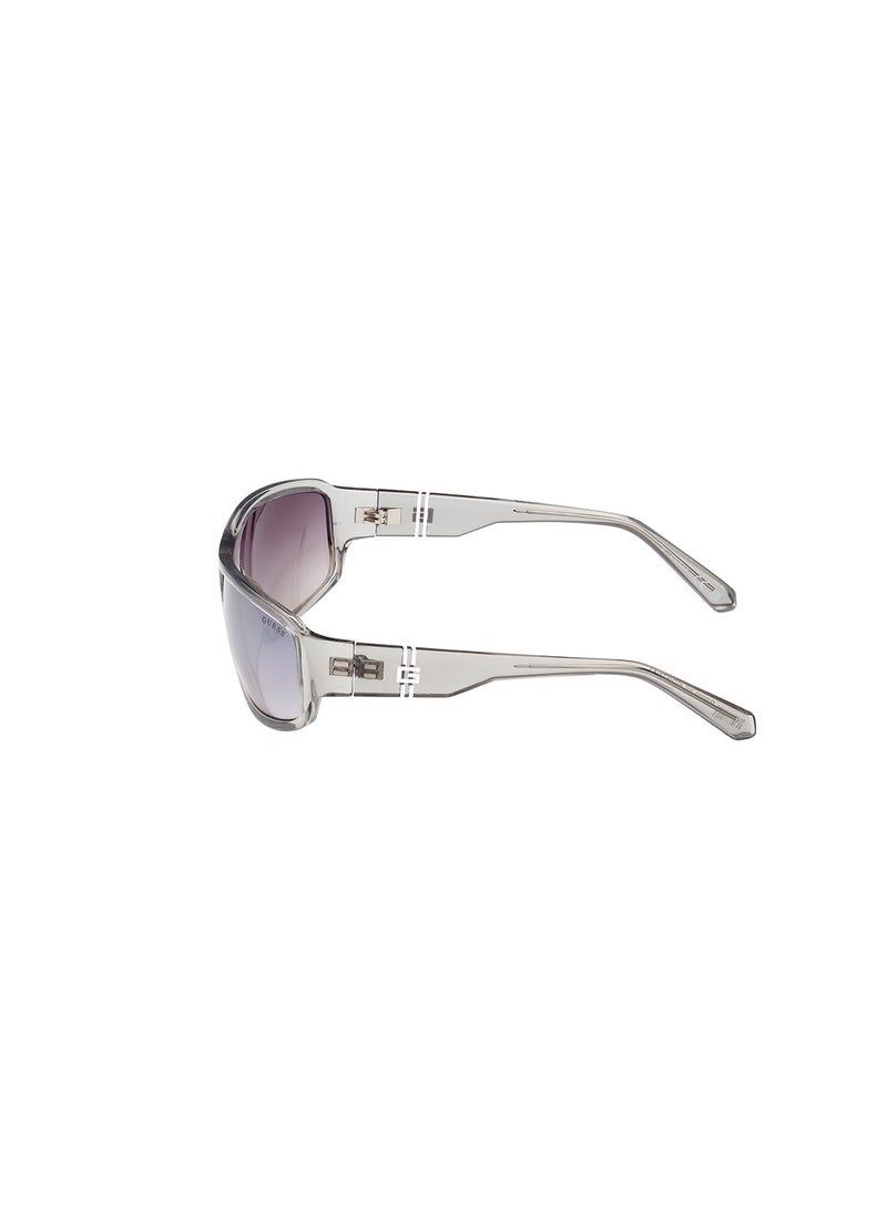 GUESS Men's UV Protection Rectangular Sunglasses - GU0008020C62 - Lens Size: 62 Mm - Image 2